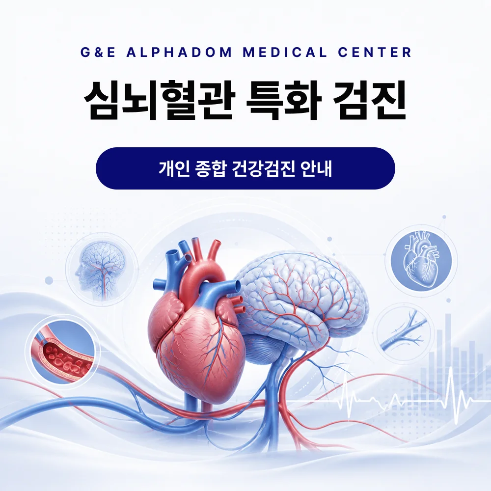 심뇌혈관&5대암 건강검진 프로그램 안내