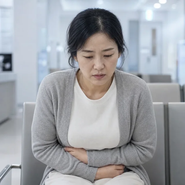복부CT 를 고려하게 되는 증상